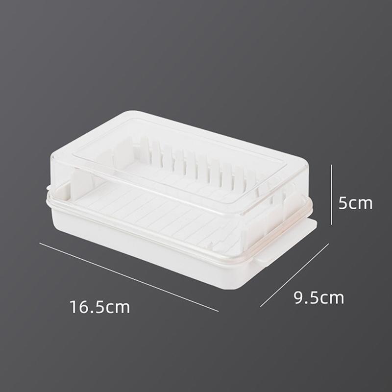 Butter Cheese Cutter Storage Box With Lid Household Kitchen Baking Food Butter Refrigerator Fresh Keeper Container Baking Tool