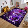 Best Seller! P-Pokemon Cartoon Carpets with Gengar Printed, Living Room Bedroom Floor Mat Balcony Garden Non-Slip Rug Great Gift