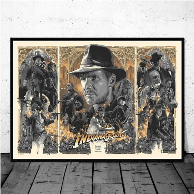 The Last 3 Classic Movie Canvas Painting Posters And Prints Wall Pictures For Living Room Vintage Decorative Home Decor Obrazy