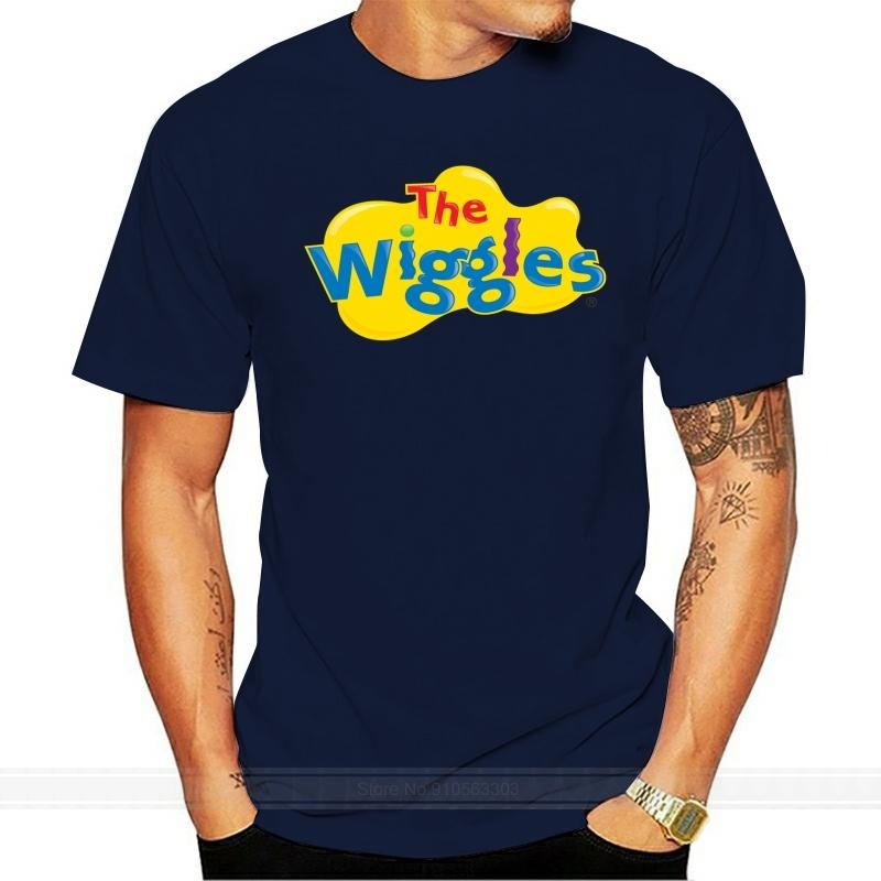 The Wiggles Logo s TShirt men funny print women tops tee Casual Oneck tshirts S
