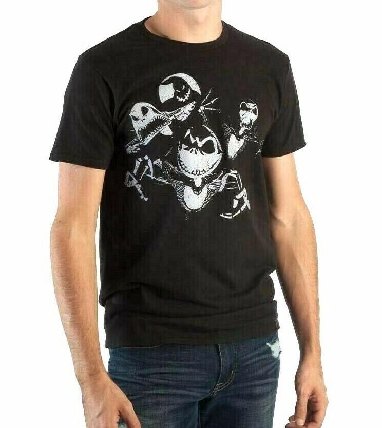 Disney Movie The Nightmare Before Christmas Jack Skellington Tee Shirt New S