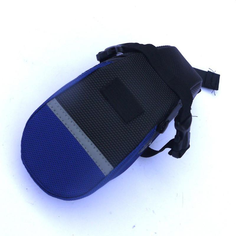 

PU Universal Waterproof Bicycle Saddle Rear Seat Storage Bag Ultralight Tail Saddle MTB Road Bicycle Repair Tools Saddlebag синий