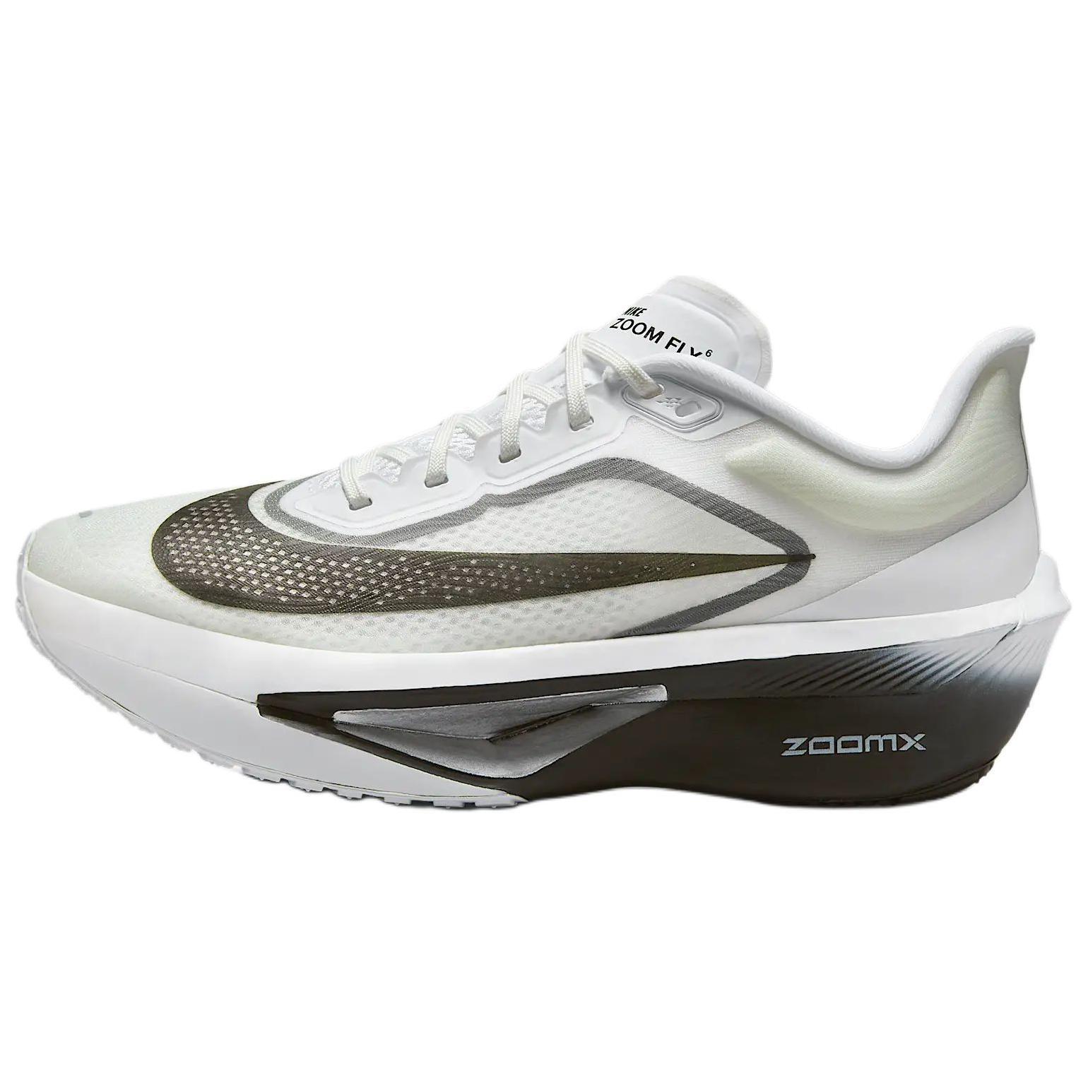 

Nike Zoom Fly 6 Slip Resistant Abrasion Resistant Low top Casual Running Shoes Women s White Gray FN8455-100 38.5