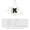Today's Popular Commuter Shoulder Bag Women's New Fashionable Versatile Cute Bow Underarm Bag Tote Bag