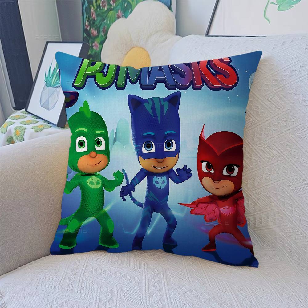 PJ Cartoon M-Masks Pillow Cover Sofa Cushion Cover Home Room Decoration Children Gift