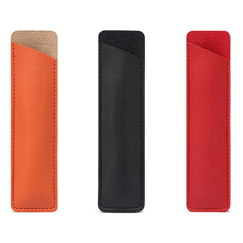 Pu Leather Pencil Case School Pen Storage Bag Cute Pen Case Gel Pen Case