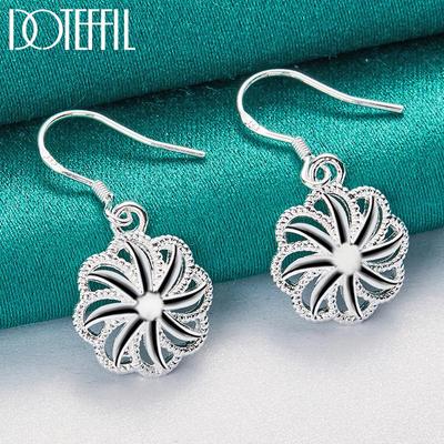 925 Sterling Silver Fashion Earrings Beautiful Jewelry