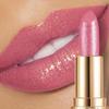 Long-Lasting Shimmer Lipstick with Pearl Finish Hydrating & Waterproof Lip Gloss In Mixed Pink & Red Shades Perfect Holiday Gift