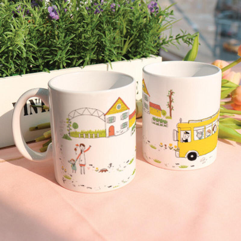 if083-Design Mug 2p-School Bus High School