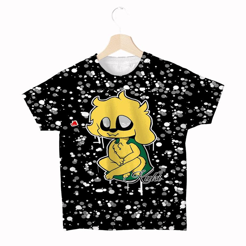 

Футболка Mikecrack Compadretes для детей, летняя футболка с рисунком из мультфильма, модная футболка с коротким рукавом для мальчиков, популярная детская одежда, футболки 150 серый ясень