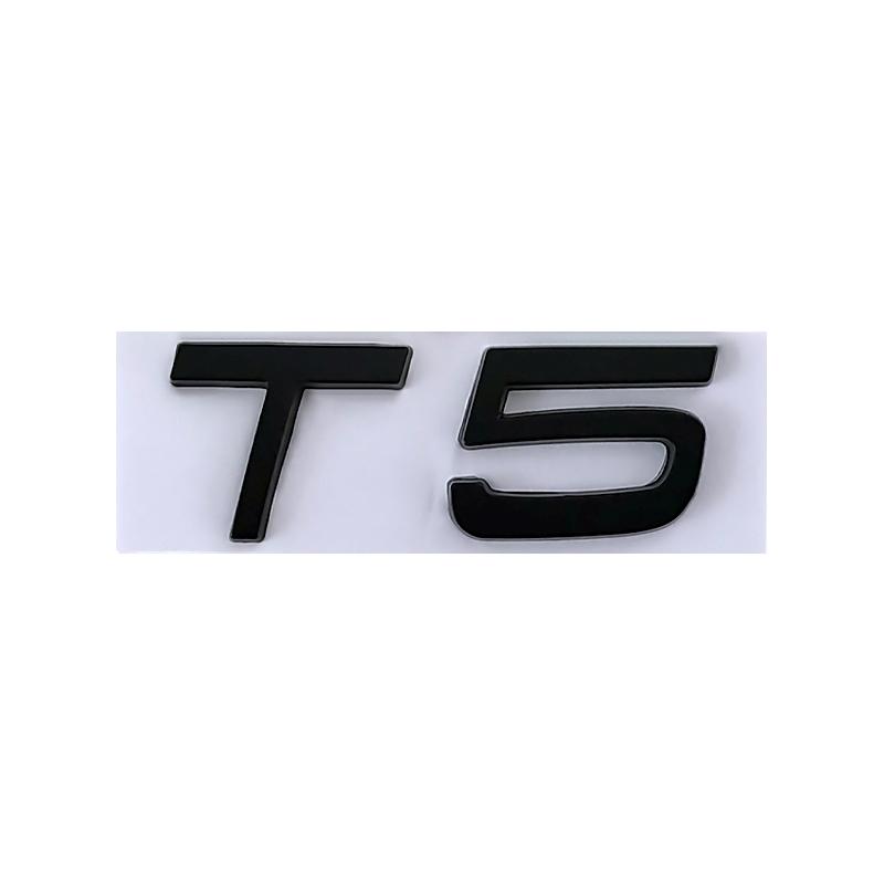 3d Metal T5 Logo T6 Emblem AWD Letters Car Trunk Badge For Volvo S60 C30 850 S40 V40 V70 XC60 V50 S70 C70 V90 T5 T6 AWD Sticker
