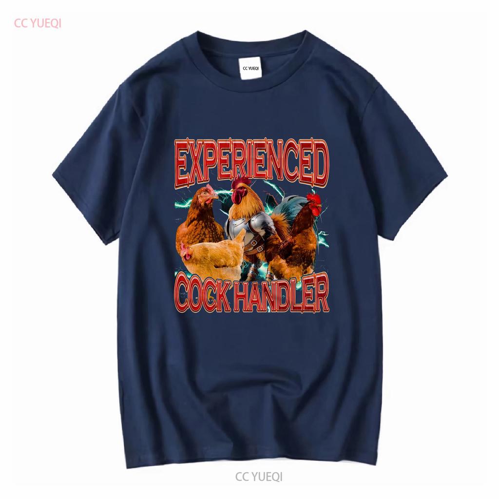 Erfahrener Hahnen-Händler T-Shirt Lustiges Meme Küken Hahn Beleidigender Witz vintage Gewaschen Atmungsaktiv Stilvoll Weich Grafik