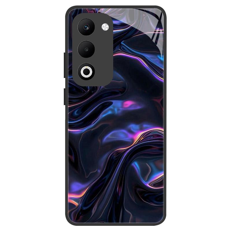 For OPPO A5 A5M Case Luxury Tempered Glass Phone Case For Oppo A5i Pro Shockproof Hard PC Back Cover Camera Protection Fundas