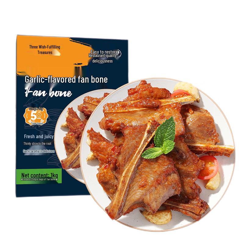 Ruyi Sanbao Garlic Marinated Pork Ribs