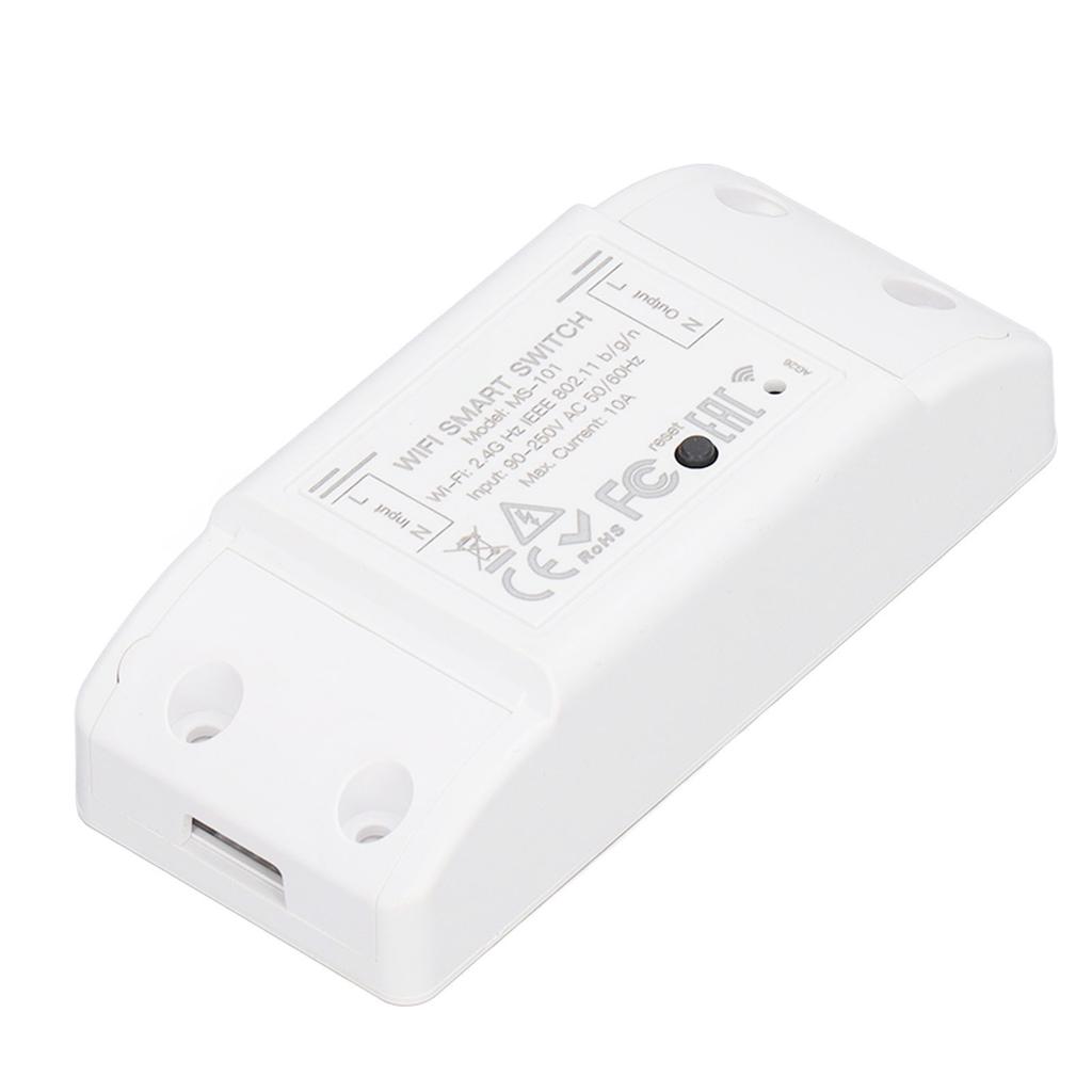 WLAN-Schaltermodul Unterstützung Sprachsteuerung Timing Smart Devices Ein Aus Steuermodul für Tuya APP 220W 10A 90‑250V