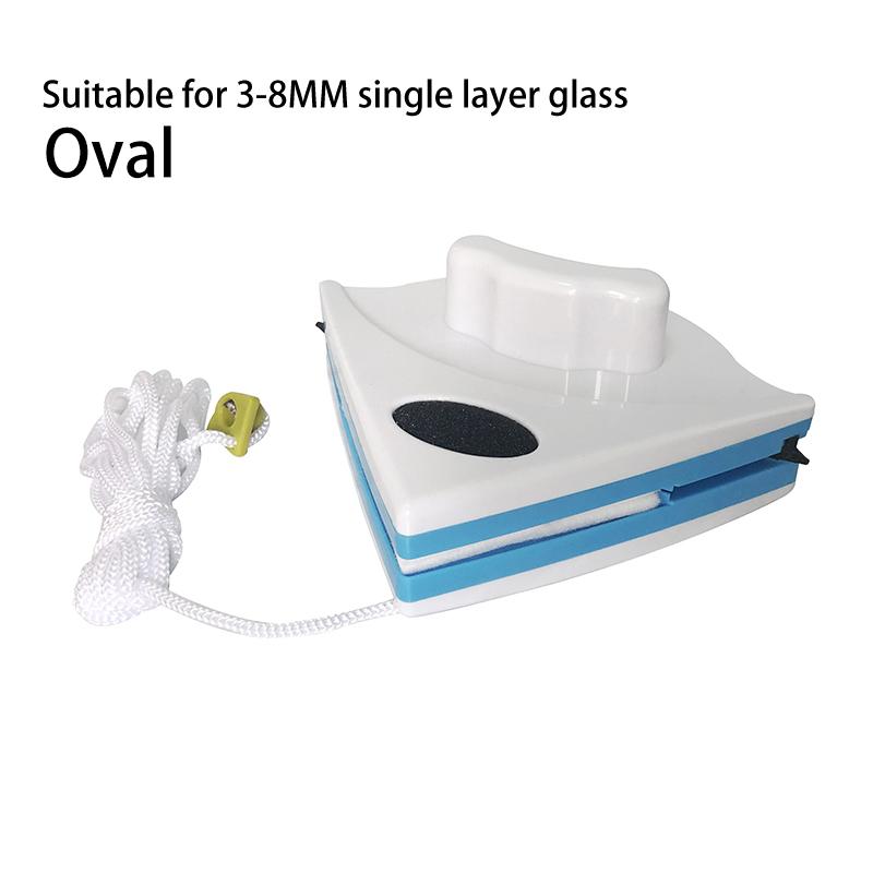 Double-Sided Glass Window Cleaner Triangle Multi-Function Double-Sided Magnetic Glass Cleaner Car Window Cleaning Tool