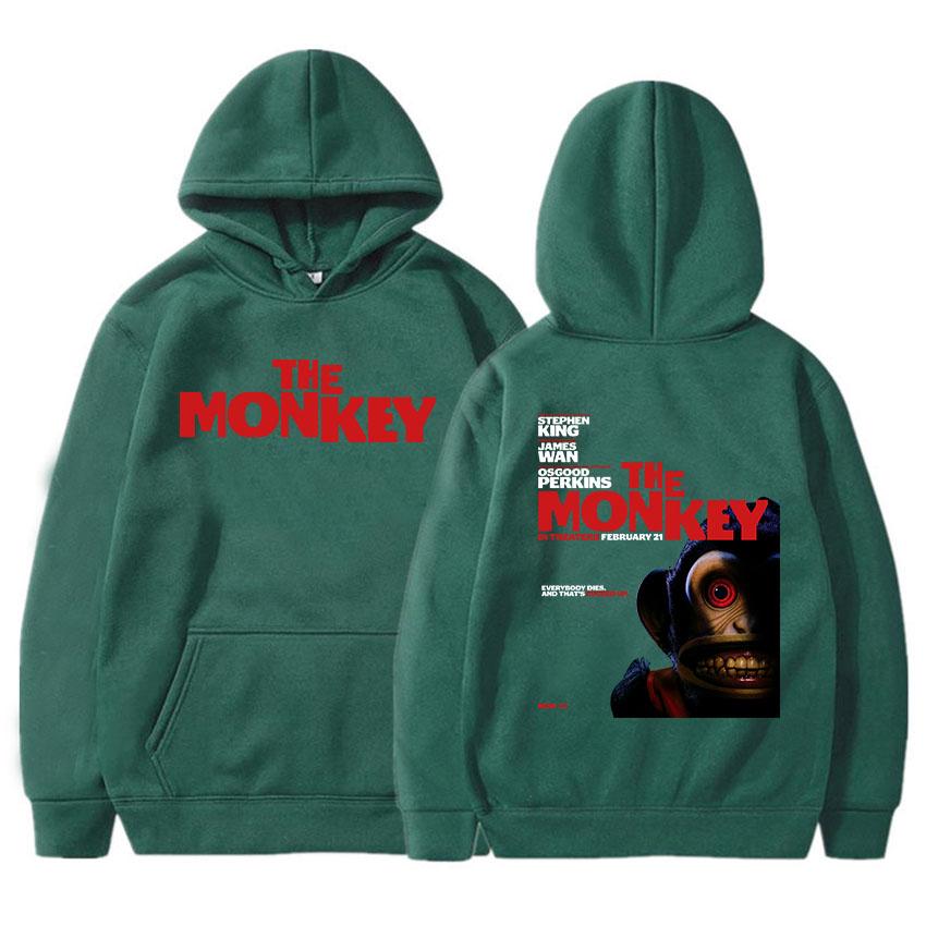 

The Monkey New Movie 2025 Hoodies Hooded Women Men Sweatshirts Unisex Streetwear Long Sleeve Moletom Feminino Sudaderas Clothing 3XL