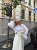 Γυναικείο Μακρυμάνικο T-shirt με Φαρδιές Μανσέτες και Ένθετα Γούνας - Ευρωπαϊκό και Αμερικανικό Στυλ, Συλλογή Άνοιξη 2026