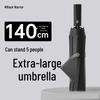 ZUODU Umbrelă de ploaie pliabilă, rezistentă la vânt, automată, supradimensionată