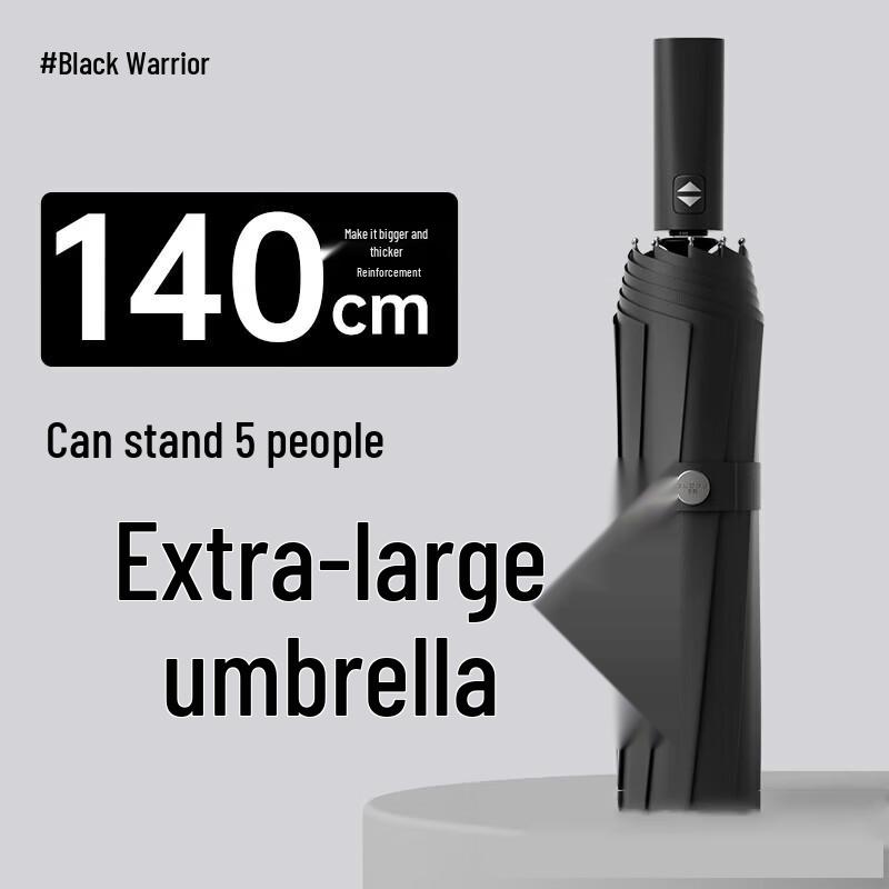 

ZUODU Oversized Automatic Windproof Folding Umbrella