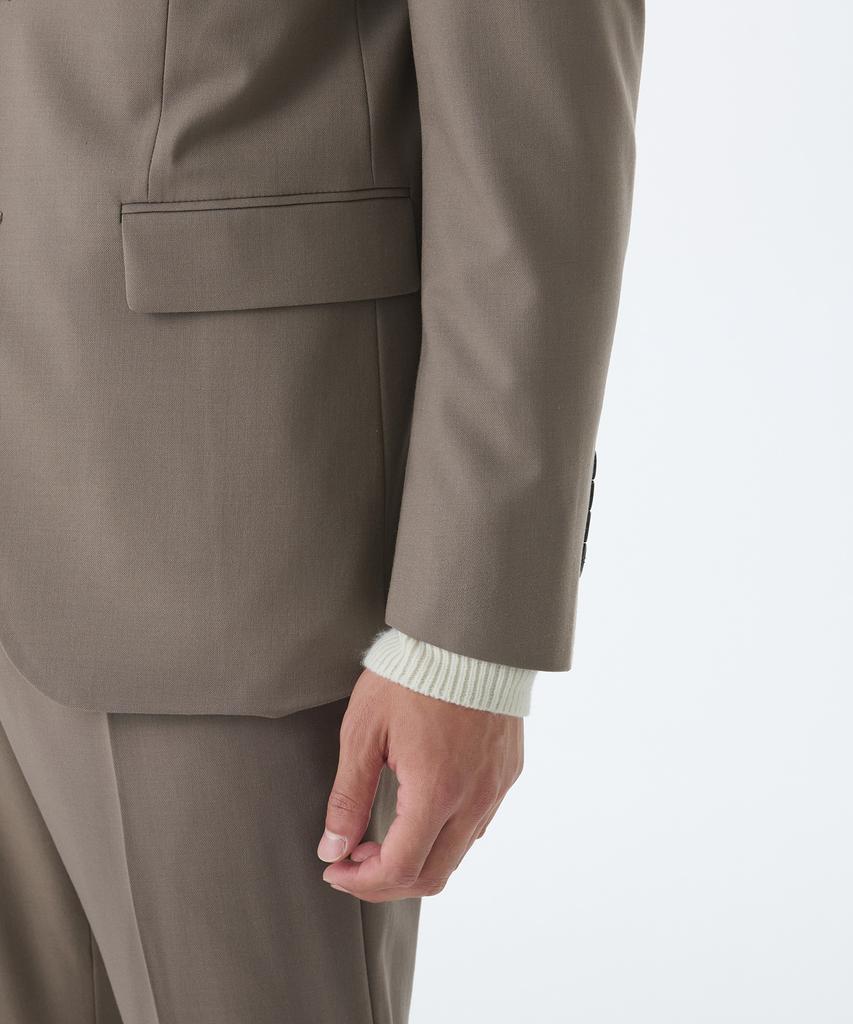 Musinsa Standard Basic Wool Blazer [Dusty Beige]