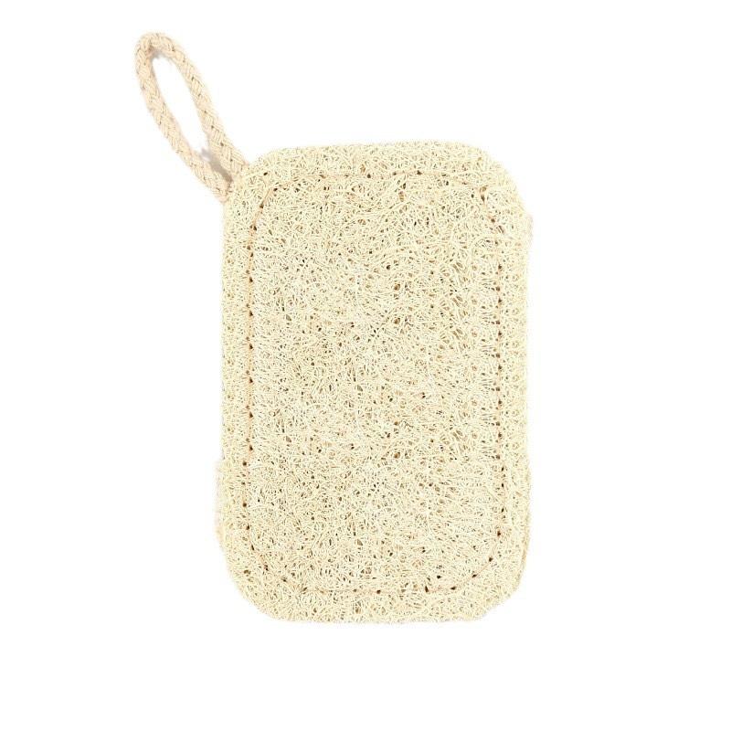 

20PCS Natural Loofah Dishwashing Brush Double-sided Easy To Clean Dishwashing Cloth Quick Drying Nonstick Loofah Cleaning Brush 1PC