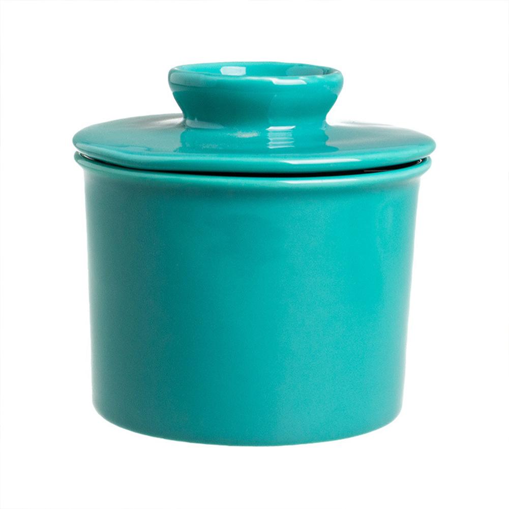 Butter Crock, Butter Container With Scraper, Lid, Smooth Edges, Bottom Anti Slip, Ceramic French Butter Dish Festival For Family, Friends, Holiday...