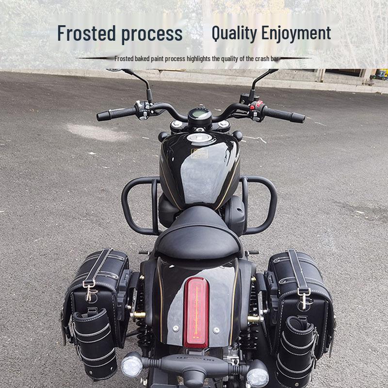 QJ Flash 300S/350 Front Guard Side Bag with Thickened Backrest and Anti-Collision Modification