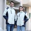TDY Unisex 3-in-1 Waterproof Windbreaker with Detachable Fleece Liner