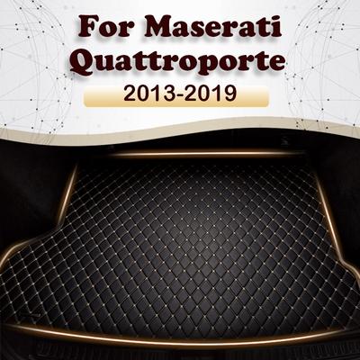 Car Trunk Mat for Maserati Quattroporte 2013 2014 2015 2016 2017 2018 Cargo Liner Carpet Interior Parts Accessories