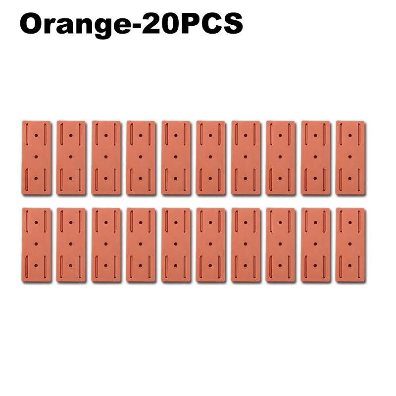 1-30PCS No Drilling Wall Mounted Power Strip Holder Adhesive Socket Organizer Hook Type Removable Plug Board Fixer for Home