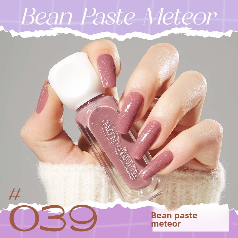 

Прозрачный лак для ногтей на водной основе, отрывной, не требующий запекания, без запаха, отбеливающий, долговечный, глянцевый лак