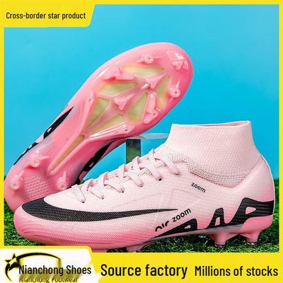 Youth High-Top AG Football Boots for Training and Competition
