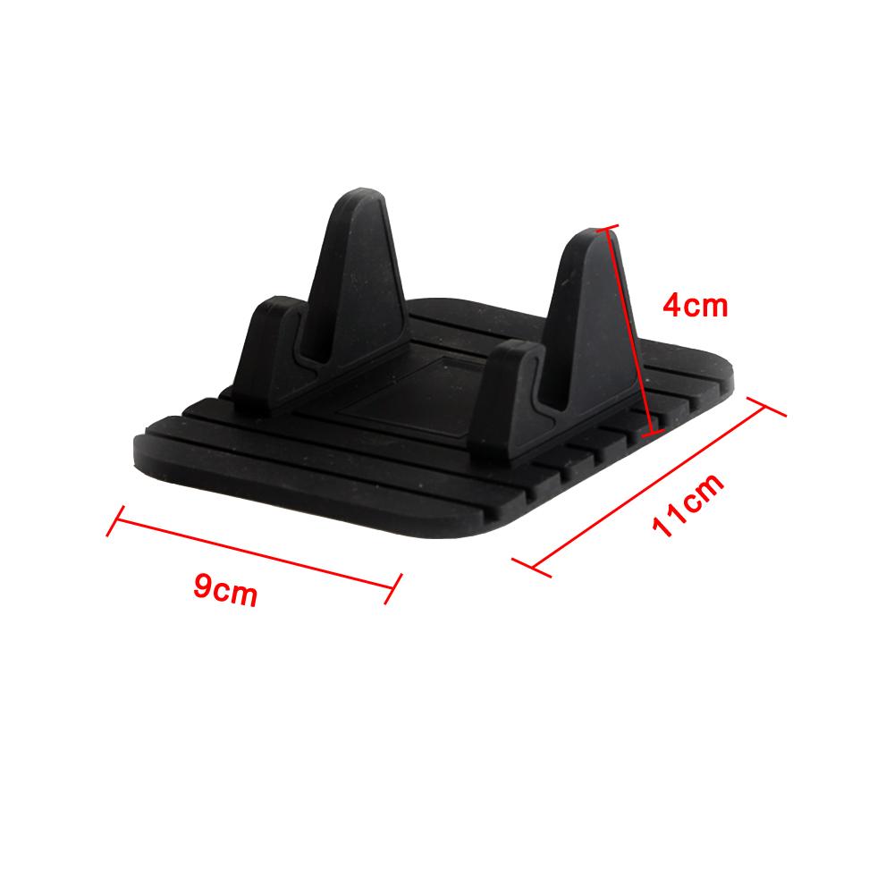 Car Dashboard Non-slip Mat Rubber Mount Holder Pad Cell Phone Stand Accessories Universal Holder For Interior Parts Access