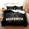 Personality Hip Hop Style Agust D Graphic New Bedding Set Soft Cozy Bed Cover Household Sleeping Bedding Ornament Gift