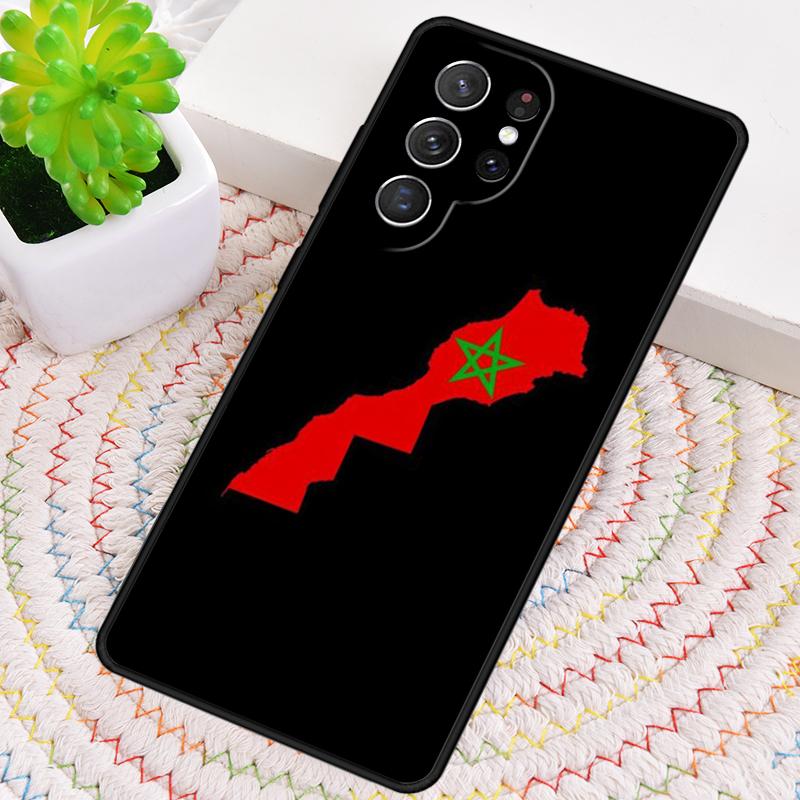Morocco Flag Moroccan Unique Silicone Phone Case For Samsung Galaxy note 10 pro S26 S25 S24 S23 S22 S21 Plus S25Ultra Capa Cover