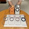 360 Rotating Magnetic Kickstand Skin Feel Case for iPhone 17 Pro Max 16 15 14 13 for Magsafe Shockproof Metal Optical Lens Cover