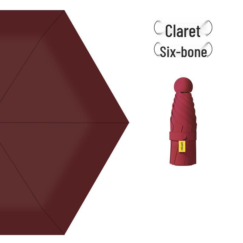 Compact Dual-Use UV Protection Sunshade Umbrella