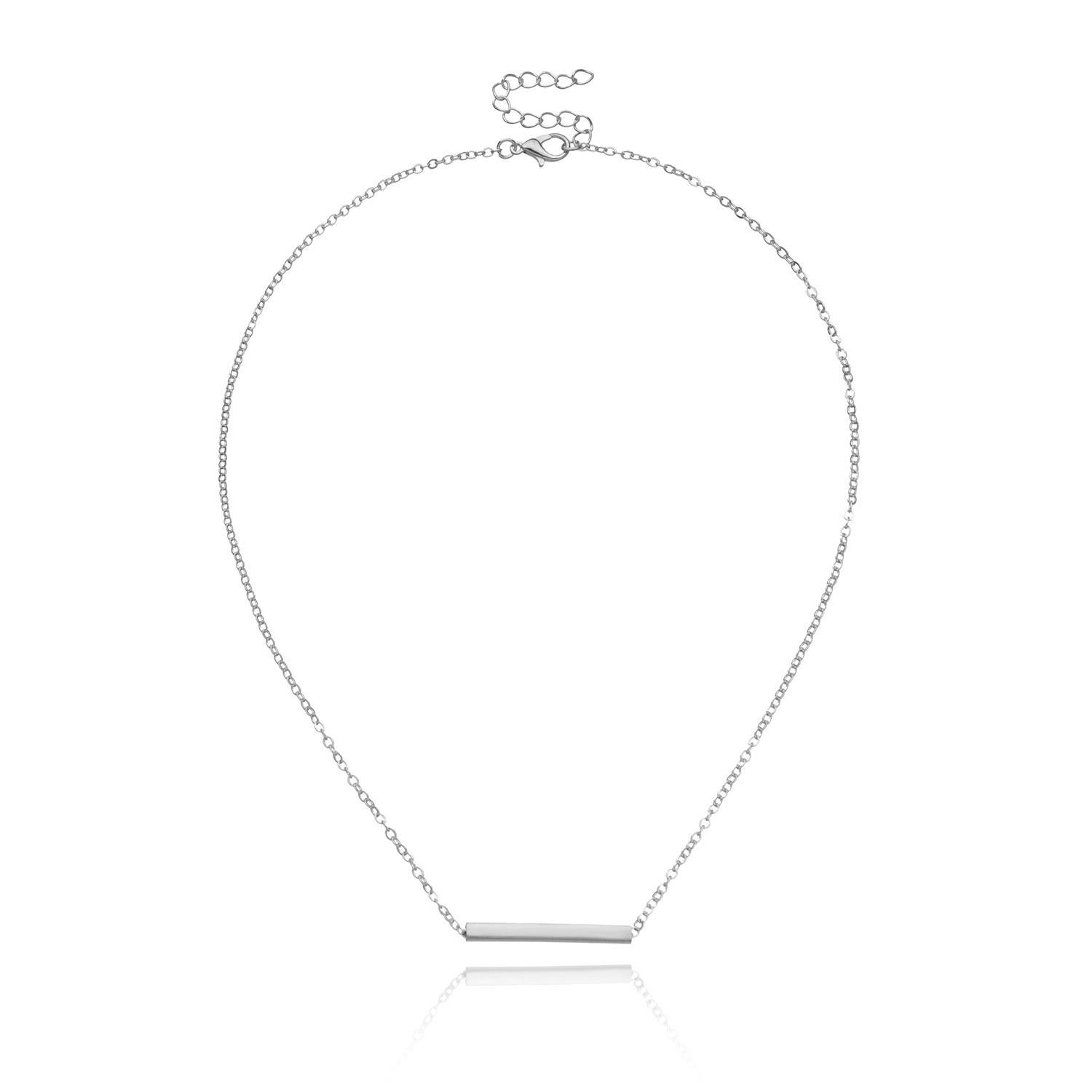 

Accessories, personalized one-word pendants, necklaces, fashionable versatile collarbone chains