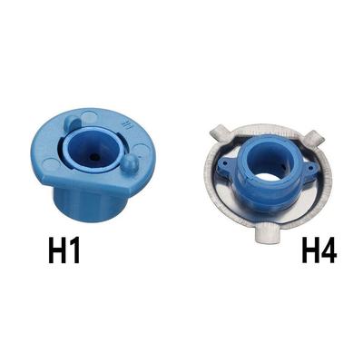 2Pcs Headlight Adapter ABS Car H1/H4 LED Headlamp Socket