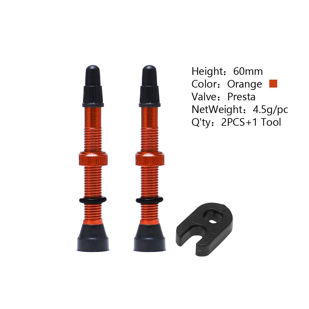 Air Valve Bike Tubeless Wheel Valve Kit 