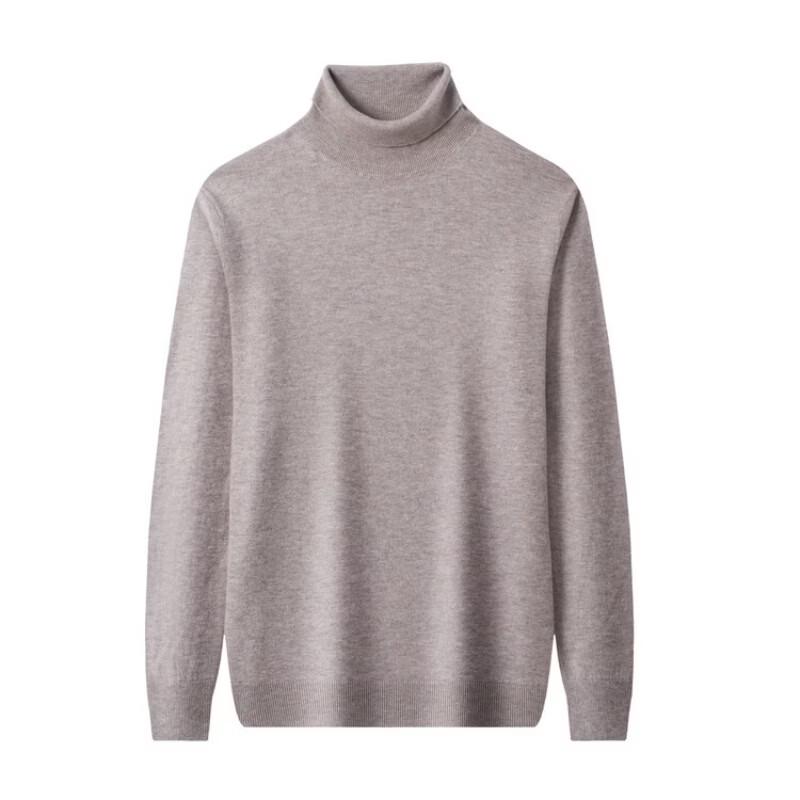 Ya Lu Men's 100% Pure Wool Turtleneck Sweater
