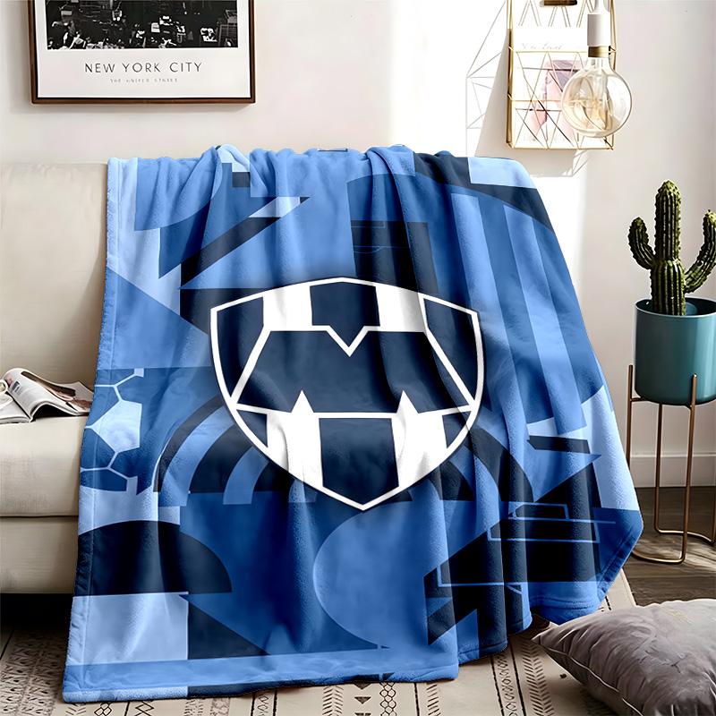 CF Monterrey Theme Personalized Outdoor Flannel Blankets Soft And Suitable For All Seasons Perfect For Sofas Beds And Camping