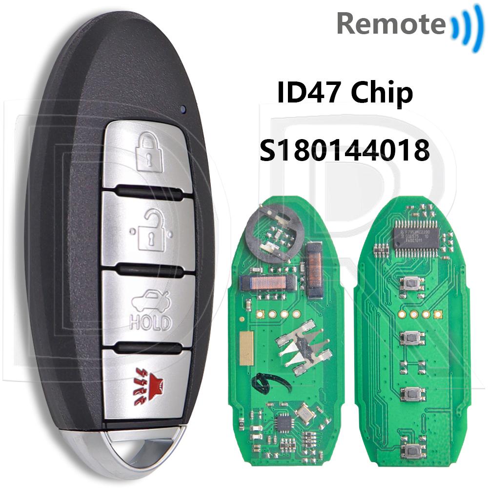 Great ID47/4A Chip 433MHz KR5S180144014 S180144018/020/310/324 Proximity Car Remote Key For Nissan Maxima Altima 2013-2019