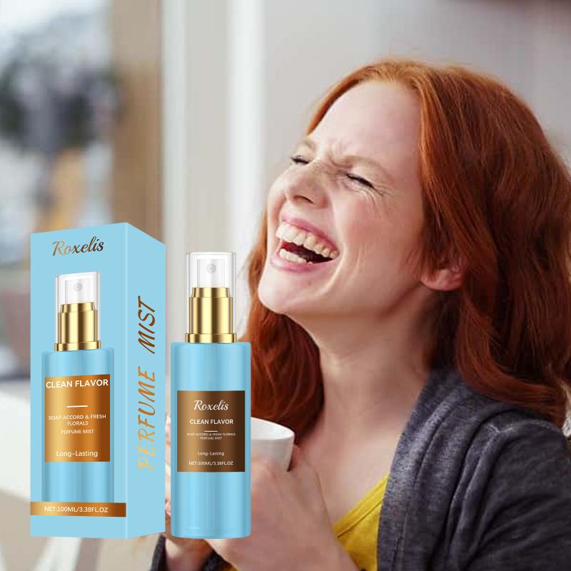 Floral Scent Fragrance Body Mist Unisex Perfume Spray Multi-Layered Scent Notes Long-Lasting Rich Fragrance Experience