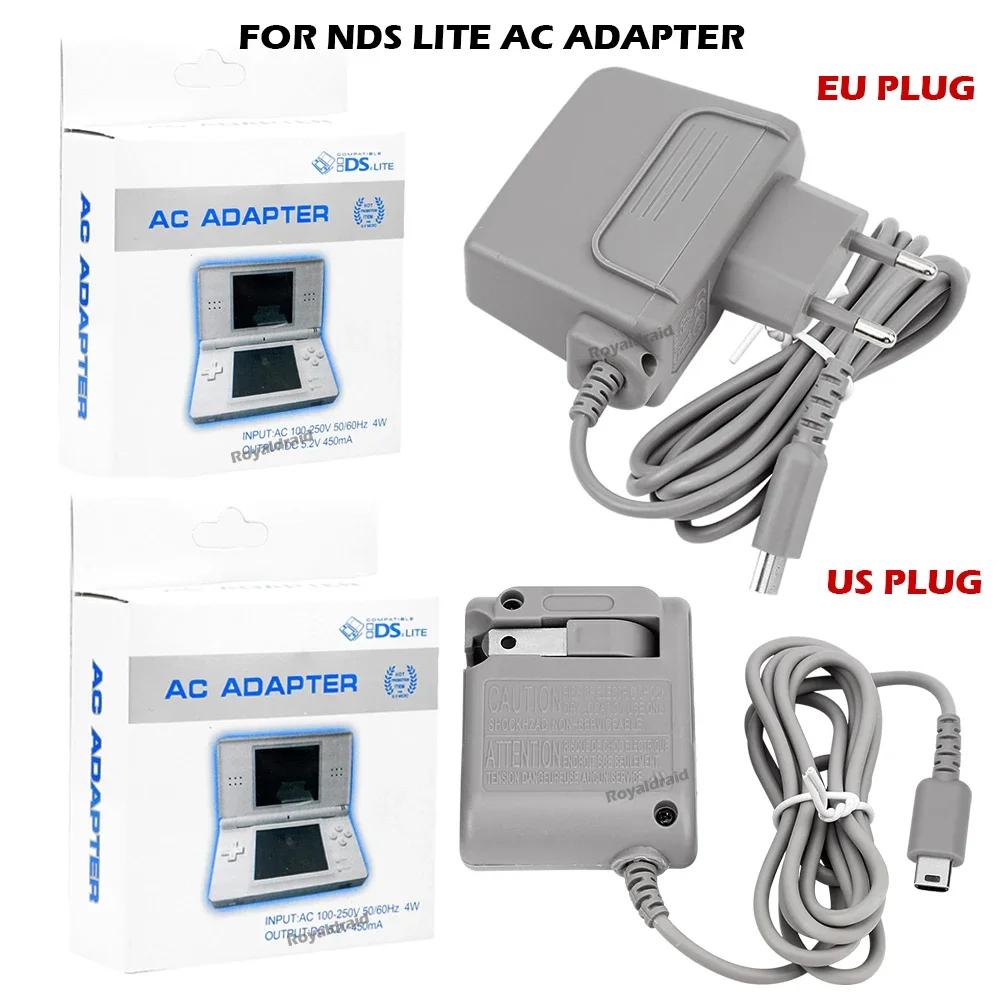 EU US PLUG AC Power Supply Charger Adapter for NDSLite Wall Home Travel Charger AC Power Adapter for NDS Lite