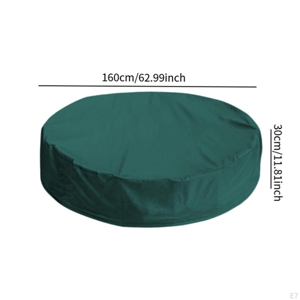 Children's Pool Cover with Adjustable Drawstring for Easy Use And Leaf Protection