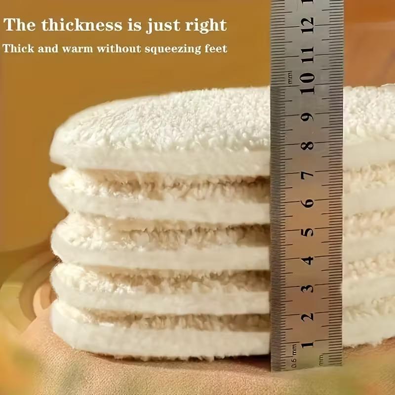 Zimní hřejivé a proti horku vložky do bot - Zesílený beránčí samet a fleecová podšívka, prodyšné a odolné proti zápachu, unisex pro muže a ženy, zimní vložky do bot