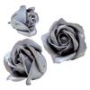 Metallic Soap Rose - Silver