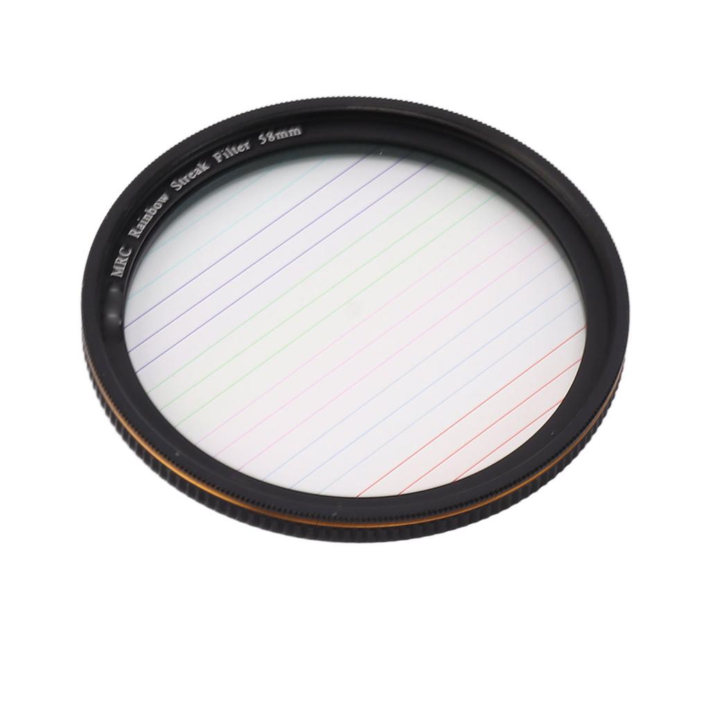 Fargerikt Streak Star Filter Micro SLR kamera Punkt til linje filtre Spesialeffekter Kamera filtre for